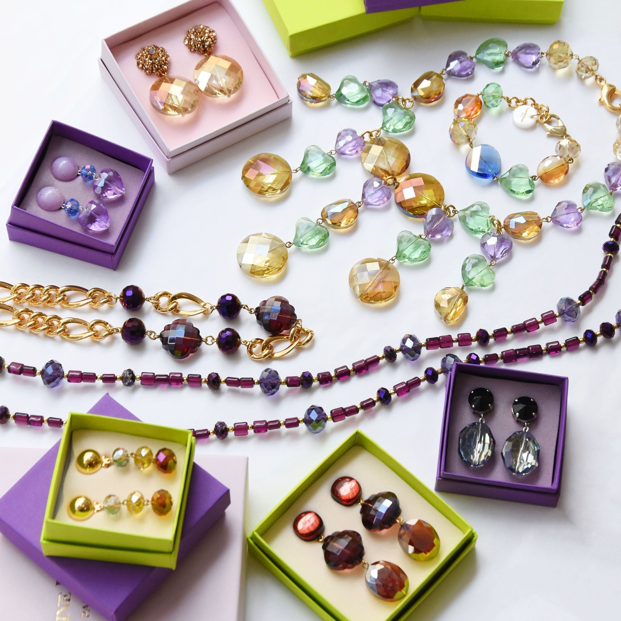 La collection Cristal